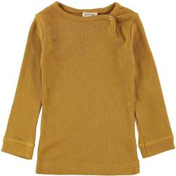 Petit Piao Rib L/S T-shirt - Mustard