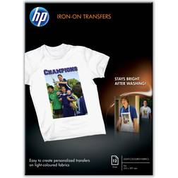 HP Iron-on Transfers A4 s 170g/m² 12Stk.