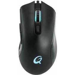 QPAD Dx120 Negro/ratón Gaming/led Rgb/6 Teclas