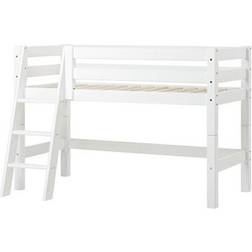 HoppeKids Premium Halfhigh Bed with Ladder 35.4x78.7"