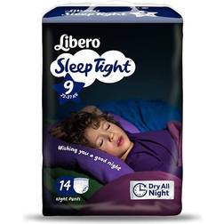 Libero Sleep Tight Size 9 22-37kg 14pcs