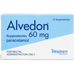 Alvedon 60mg 10pcs Suppository