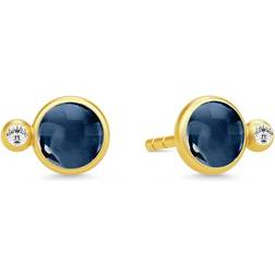 Julie Sandlau Prime Earrings - Gold/Blue
