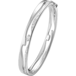 Georg Jensen Fusion Bracelet - White Gold/Diamonds