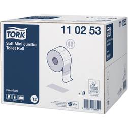 Tork Premium Soft Mini Jumbo T2 2-Ply Toilet Roll 12-pack