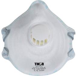 THOR 831111 Safety Mask FFP2 NR D with Valve 10-pack