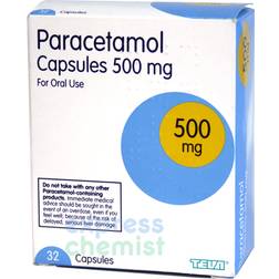 Paracetamol 500mg 32pcs Cápsula