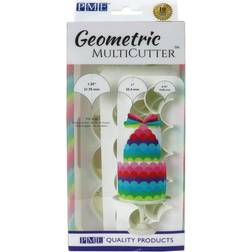 PME Fish Scale Geometric Multicutter Baking Decoration