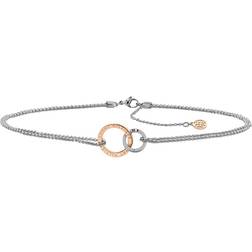 Tommy Hilfiger Open Circle Choker - Rose Gold/Silver