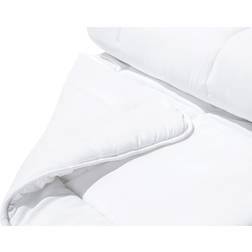 Beliani Kabru Coperta in fibra Bianco (240x220cm)