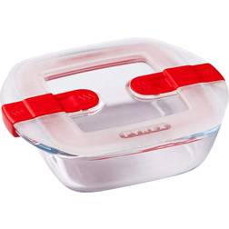 Pyrex Cook & Heat Microwave Square Matlåda 0.35L