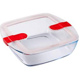 Pyrex Cook & Heat Microwave Square Contenitore per cibo 2.2L