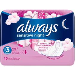 Always Sensitive Night Ultra 10 Stk