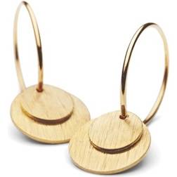 Pernille Corydon Coin Small Earrings - Gold/Silver