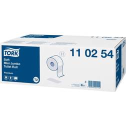 Tork Premium Soft Mini Jumbo T2 2-Ply Toilet Paper 12-pack