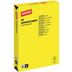 Staples Coloured Paper A3 Unpunched 80g/m² 500stk
