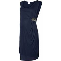 Mamalicious Studs Maternity Dress Navy (20005890)