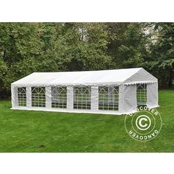 Dancover Carpa Para Fiestas Carpa Eventos Plus 4x10 m Pe, Blanco