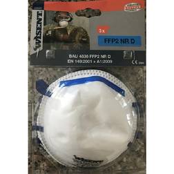 Wolfcraft Dust Masks FFP2 Fine 3-pack