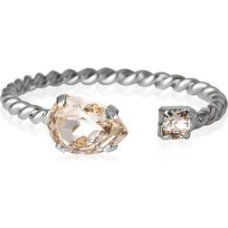 Caroline Svedbom Nani Ring - Silver/Transparent
