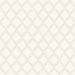 Boråstapeter Boras Tapete Trellis Leaves 7673 beige