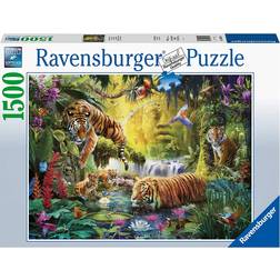 Ravensburger Tranquil Tigers 1500 Pieces