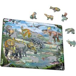 Larsen Dinosaurs of the Cretaceous Period 65 Pieces