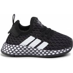 Adidas Infant Deerupt Runner - Core Black/Cloud White/Grey Five