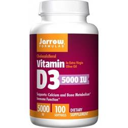 Jarrow Formulas Vitamin D3 5000IU 100 Stk.