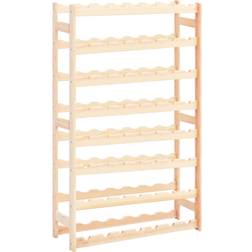 vidaXL 56 Bottles Wine Rack 72x118cm