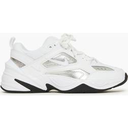 Nike M2K Tekno White Metallic Silver Black Women's