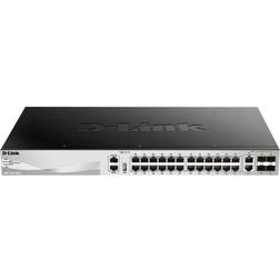 D-Link DGS-3130-30TS Gigabit Ethernet Switch 24p 10/100/1000base-t Layer 3 Cpnt