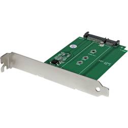 StarTech Adaptador SSD M2 a SATA PCIE Conversor