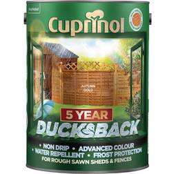 Cuprinol 5 Year Ducksback Wood Protection Autumn Gold 5L