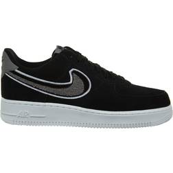 Nike Air Force 1 '07 LV8 Chenille Swoosh - Black/Grey