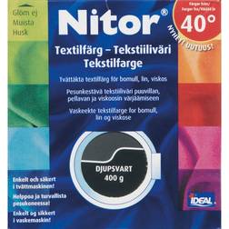 Nitor Textile Colour Deep Black 400g