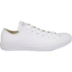 Converse Chuck Taylor All Star Leather Low Top - White Monochrome