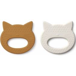 Liewood Geo Teether Cat 2-pack