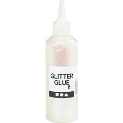 Creotime Glitter Glue Holographically White 118ml