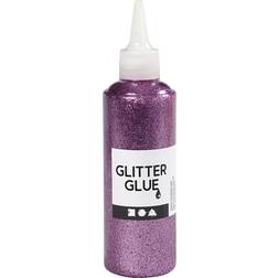 Creotime Glitter Glue Purple 118ml