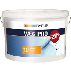 Dyrup Wall Pro 10 Vægmaling Hvid 10.8L