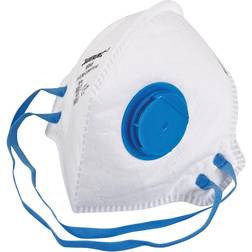 Silverline Masque respiratoire pliable à valve FFP2 NR FFP2 NR, à l'unité