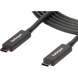 StarTech 40Gbps USB C Thunderbolt 3 -Thunderbolt 3 6.6ft