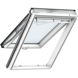 Velux GPU 0068 CK04 Alluminio, Legno Finestra da Tetto Triplo vetro 55x98cm