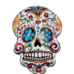 Smiffys Inflatable Decoration Day of the Dead Hanging Skull