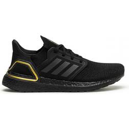 Adidas Ultra Boost 20 Core Black Gold Metallic