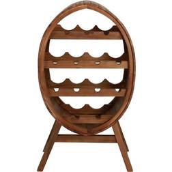 vidaXL 44036 Natural Wine Rack 50x90cm