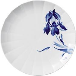 Royal Copenhagen Blomst Iris Flad tallerken 27cm
