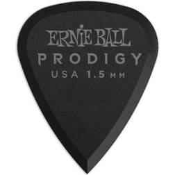 Ernie Ball 9199 Sachet de 6 médiators Prodigy noir 1.50mm