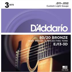 D'Addario EJ13-3D Cuerdas de guitarra